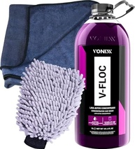 Kit Completo Lavagem Automotiva: Shampoo V-floc Vonixx 3L + Toalha e Luva Microfibra - imagem 2