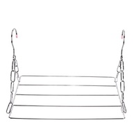 Rack de Secagem Multifuncional em Aço Inoxidável 40cm - Ideal para Roupas, Toalhas e Vasos de Flores - imagem 2