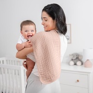 Toalhas de Boca para Bebê Comfy Cubs - 100% Algodão Macio, 6 Camadas Extra Absorventes - Pacote com 10 Unidades - imagem 3