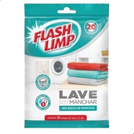 Kit 200 Panos Flashlimp - Lavagens Seguras sem Manchas em Roupas e Toalhas - imagem 2