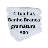Toalhas de Banho Gigante 500 G/m² - Conjunto com 4 Peças de Algodão Macio - imagem 3