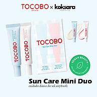 TOCOBO Sun Care Mini Duo: Proteção Solar Coreana - imagem 1