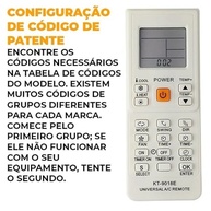 Controle Remoto Universal para Ar-Condicionado – Compatível com Todas as Marcas - imagem 3