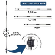 Kit Cabo Inox + Base Giratória 360° - Compatível com Todos os Mops Centrífuga - imagem 4