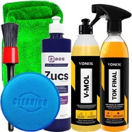 Kit Completo Vonixx: V-Mol, Tok Final, Zucs e Acessórios Karbox para Detalhamento Automotivo - imagem 1