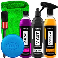 Kit Estética Automotiva Vonixx V-Cut V-Floc Tok Final: Brilho e Proteção Completa - imagem 1