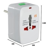 Kit 2 Adaptadores de Tomada Universal para Viagem: Bivolt, Seguro e Compacto - imagem 4