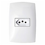 Tomada 20A Horizontal Blux Home: Design e Segurança - imagem 1