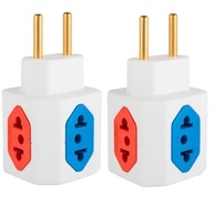 Kit 2 Adaptadores de Tomada Benjamin Power Cubo: 4 Entradas Bivolt 10A/20A - Expanda suas Conexões com Segurança e Estilo! - imagem 2