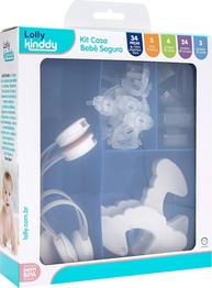 Lolly Kit Casa Bebê Seguro - Protetores de Tomada, Quina e Travas para Portas - imagem 1