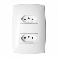 Tomada Dupla 10A Blux Home: Design e Segurança - imagem 1