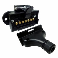 Tomada para Engate 7 Polos: Conexão Segura! - imagem 1