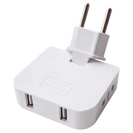 Adaptador Tomada Benjamin Articulado Bivolt com 2 USB: Carregue 4 Dispositivos com Praticidade! - imagem 2