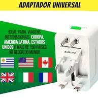 Kit 2 Adaptadores de Tomada Universal Bivolt - Viagem e Uso Doméstico Sem Limites - imagem 3