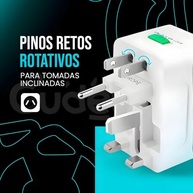 Adaptador Tomada Universal Bivolt 150+ Países: Seu Eletrônico em Qualquer Lugar! - imagem 4