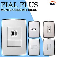 Tomadas e Interruptores Pial Plus: Design e Segurança - imagem 1