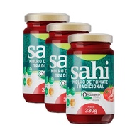 Kit 3X: Molho de Tomate Tradicional Orgânico Sahi 330g - imagem 2