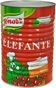 Molho Extrato De Tomate Elefante 4,08kg - imagem 1
