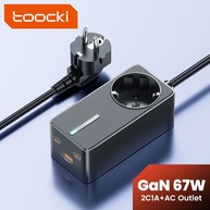 Toocki 67W: Carregador GaN Rápido e Compacto - imagem 1
