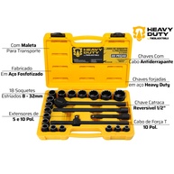 Soquete Catraca 22 Pçs 1/2" The Black Tools - imagem 2