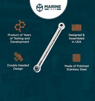 Chave de Eixo de Câmbio Marine Tech Tools: Precisão para Motores Mercury, Suzuki e Yamaha 100HP+ - imagem 5
