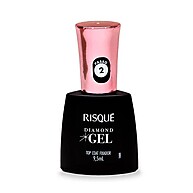Top Coat Risqué Diamond Gel: Unhas Impecáveis! - imagem 1