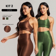 Top Fitness Brilhoso: Kit 2 para seus Treinos! - imagem 1