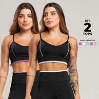 Top Fitness com Bojo: Conforto e Suporte! - imagem 1