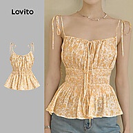 Top Lovito Amarelo: Estilo Casual e Elegante - imagem 1