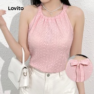 Top Lovito Rosa: Sexy, Confortável e com Laço! - imagem 1