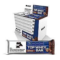 Top Whey Bar Max Titanium 12x41g Chocolate Avelã - imagem 2