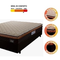 Cama Box Casal Hellen Millenium com Pillow Top - Conforto e Estilo para seu Quarto - imagem 5
