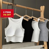 Top Regata Ombro de Fora Lovito: Estilo e Conforto! - imagem 1