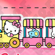 Topo de Bolo Hello Kitty Personalizado com Nome e Idade - imagem 1
