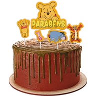 Topper Pooh: Decore Seu Bolo com a Turma do Ursinho! - imagem 1