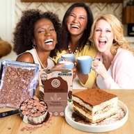 CoCook Sobremesa Topping 50% Nibs de Cacau Brigadeiro de Banana e Clássica Bebidas Sabor Amazônia 75g Perfeito para cobrir bolos, rechear doces, Rende até 30 porções - imagem 2