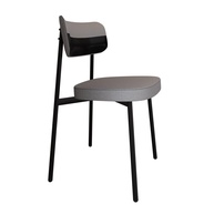 Cadeira Fixa Alloa 50 X 44,7 X 83,8 cm - Design Contemporâneo com Toques Retrô em Aço e Tecido - imagem 1