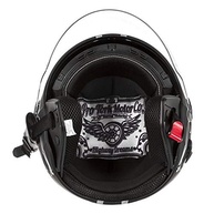 Capacete Aberto Pro Tork New Atomic Highway Dreams Fosco Preto - Segurança e Estilo - imagem 4