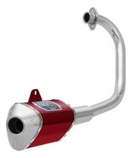 Escapamento Esportivo Pro Tork Mini 3 Trioval para Honda Titan 150 e Fan 150 - Ronco Agressivo e Design Moderno - imagem 2