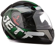 Capacete Fechado Pro Tork Jett Evo Line Brilhante Verde - Segurança e Estilo para Seu Rolê! - imagem 2