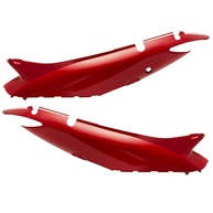 Tampas Laterais Pro Tork Vermelho MACEIÓ para Honda Biz 125 (Par) - 2008 a 2010 - imagem 1