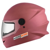 Capacete Pro Tork R8 Moto Tech Fosco Rosa Feminino - Segurança e Estilo para Você! - imagem 1