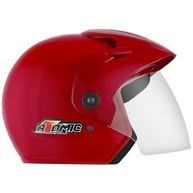 Capacete Aberto Pro Tork Atomic Solid Vermelho Tamanho 56: Estilo e Segurança para Você - imagem 5