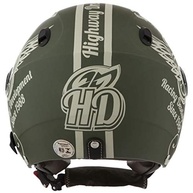 Capacete Aberto Pro Tork New Atomic Highway Dreams Fosco Verde Tam. 56 - Estilo e Segurança - imagem 3