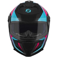 Capacete Pro Tork Stealth Concept Brilhante Verde/Rosa - Segurança e Estilo para Você (Tam. 62) - imagem 4