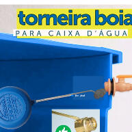 Torneira Boia 3/4" Metal Anticorrosiva – Controle Total da sua Caixa d'Água - imagem 1