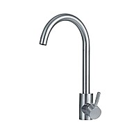 Torneira Cozinha Inox Monocomando 360° Pingoo - Prata - imagem 1