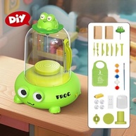 Torno de Cerâmica Elétrico Infantil Fancyes - Brinquedo Educativo Criativo para Crianças 9-12 Anos - imagem 5