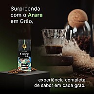 Café Arara Super Especial Grãos 250g - 100% Arábica Torra Média - imagem 2