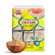 OKOSHI - Torrada de Arroz Integral Orgânico - Bolacha de arroz, Snacks Fit de Baixa Caloria - Vegano, Sem Açúcar, Baixo Sódio, Sem Glúten, Sem Lactose, Sem Gordura Trans, Kosher - 75g - imagem 1